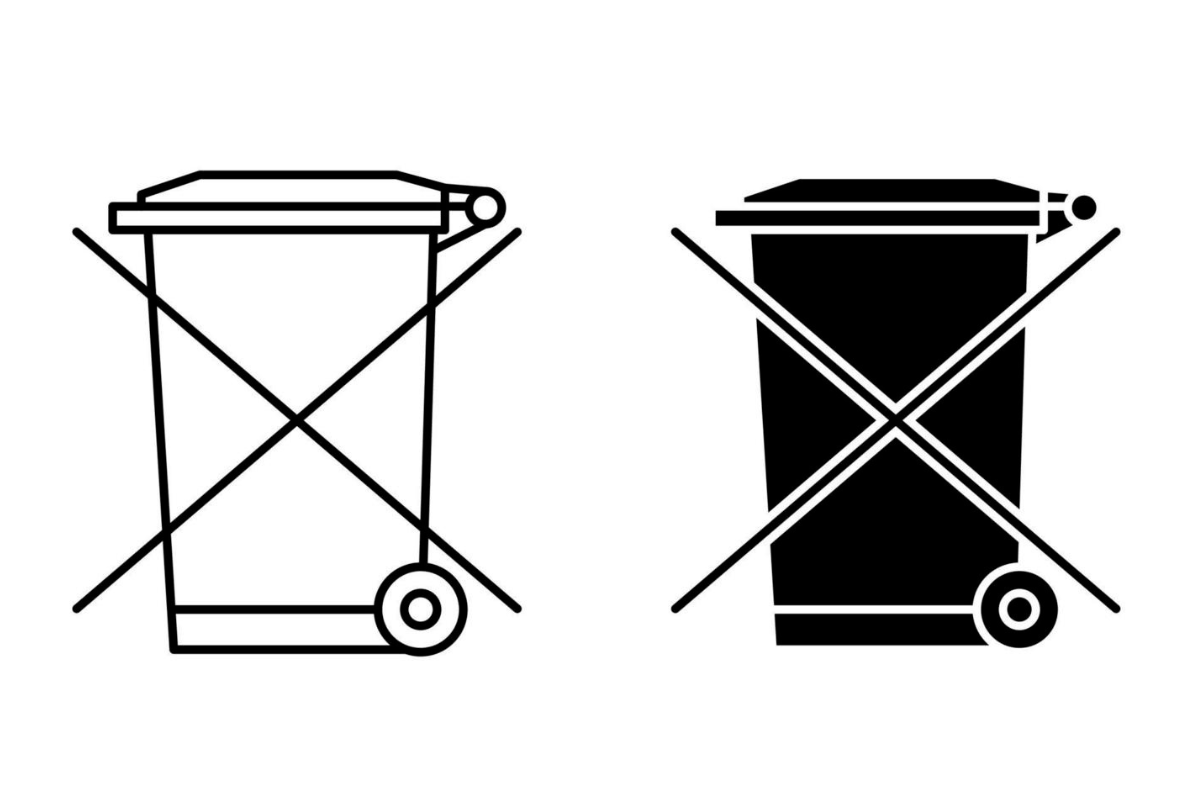 Símbolo de reciclaje RAEE: significado y uso